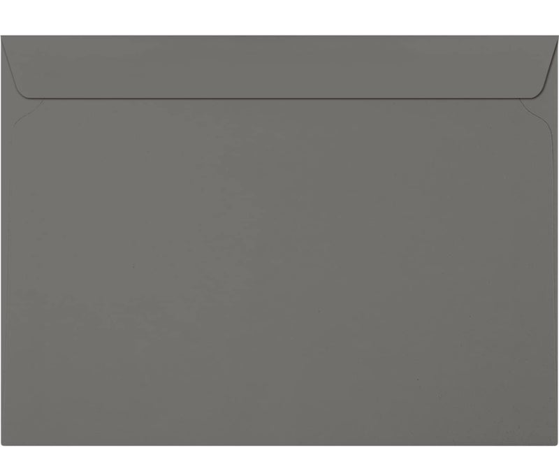 LUXPaper 9 x 12 Booklet Envelopes - Smoke Gray (50 Qty.) - Image 1